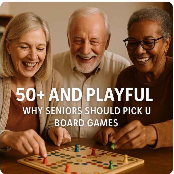 “50+ and Playful: Why Seniors Should Pick Up Board Games”