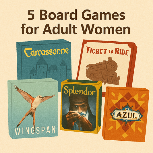 5 Board Games Adult Women Will Love