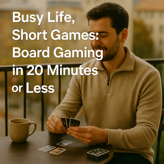 “Busy Life, Short Games: Board Gaming in 20 Minutes or Less”