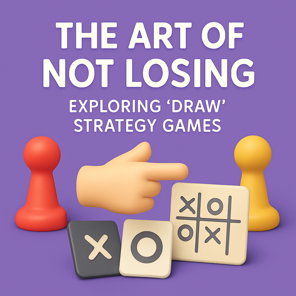 The Art of Not Losing: Exploring ‘Draw’ Strategy Games