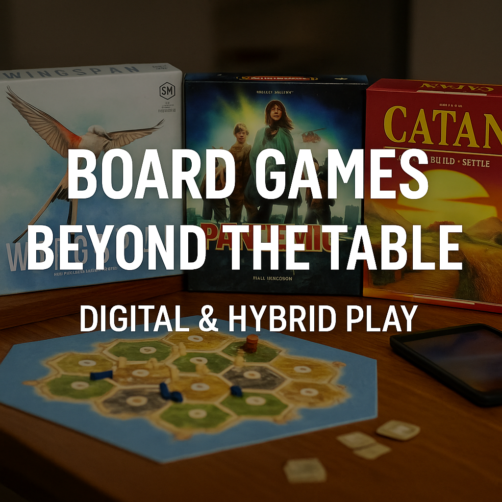 Board Games Beyond the Table: Digital & Hybrid Play”