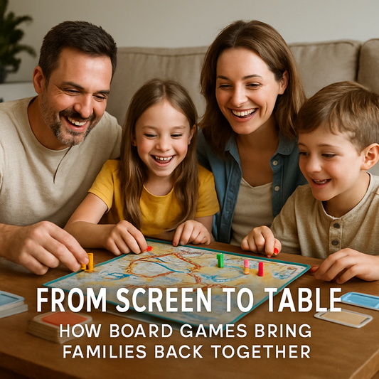 From Screen to Table: How Board Games Bring Families Back Together