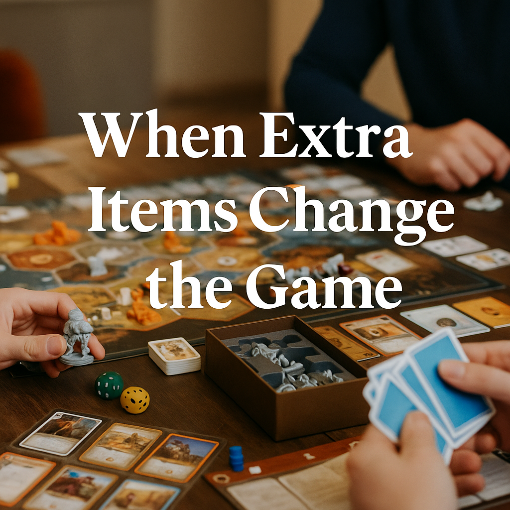 When Extra Items Change the Game – Expansions and Add-ons