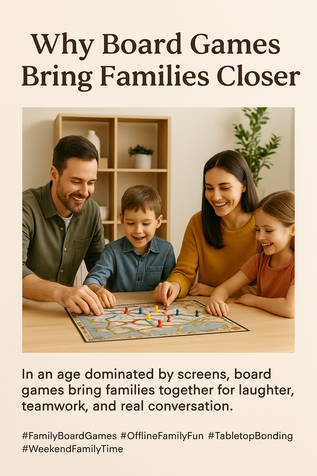 “Family Bonding Through Board Games”
