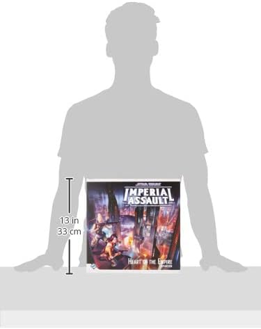 Star Wars Imperial Assault Board Game Heart of the Empire EXPANSION - Epic Sci-Fi Miniatures Strategy Game for Kids and Adults, Ages 14+, 1-5 Players, 1-2 Hour Playtime, Made by Fantasy Flight Games