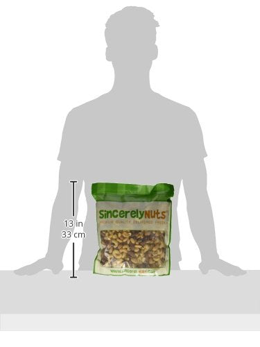 Sincerely Nuts Roasted & Unsalted Mixed Nuts (3 LB) Almonds, Cashews, Brazil Nuts, Hazelnuts & Pecans - Vegan, Kosher & Gluten-Free Food-Nutrient Rich Alternative Treat for the Whole Family