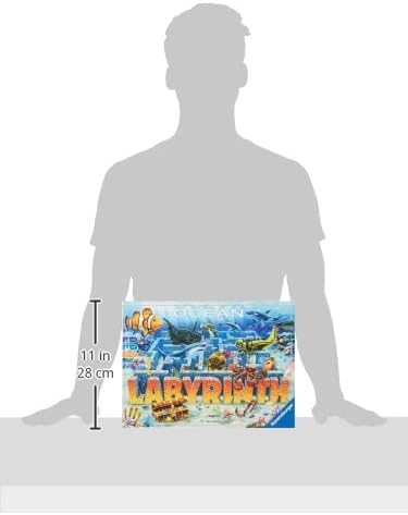 Ravensburger Ocean Labyrinth - Engaging Family Board Game for Kids & Adults | Quick Learning Curve | High Replayability | Perfect for Ages 7 and Up | Brilliant Mind Teaser