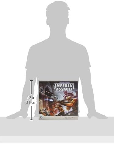 Star Wars Imperial Assault Core Set - Epic Sci-Fi Miniatures Strategy Game of Rebel Resistance vs. Imperial Forces, Ages 14+, 1-5 Players, 1-2 Hour Playtime, Made by Fantasy Flight Games