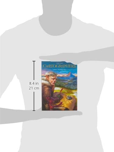 Cartographers: A Roll Player Tale | Award-Winning Game of Fantasy Map Drawing | Strategy Board Game | Flip and Write | Family Game for 1-100 Players | 30-45 Minutes