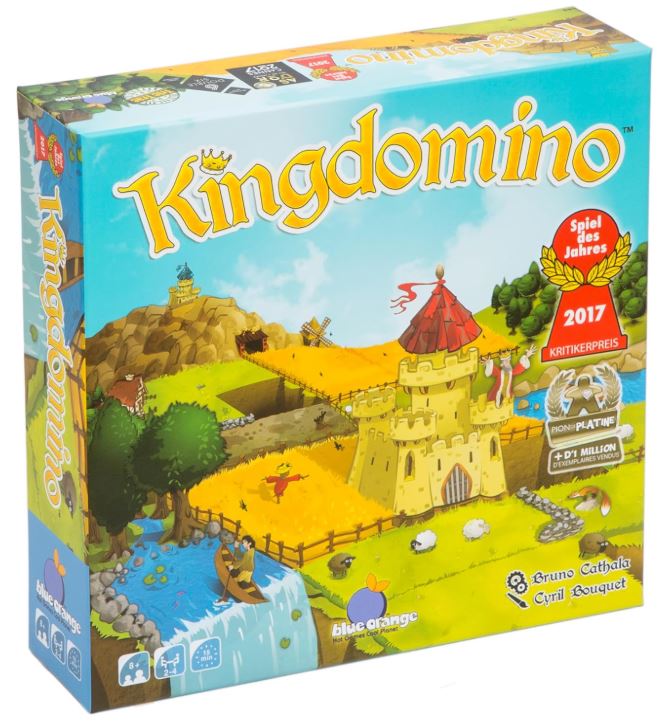 Blue Orange Games Kingdomino Award Winning Family Strategy Board Game, 2-4 players