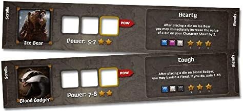 Roll Player: Fiends & Familiars Expansion | New Animal Companions | 2nd Expansion for Roll Player Board Game | Dice Strategy Game | Family Game for 1-4 Players Ages 14+