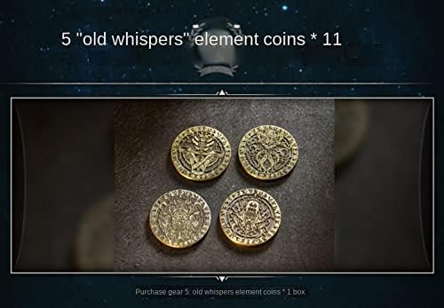 Cthulhu Poker Cards Collection Playing Cards Rare Limited Poker Cards Gift for Men or Women, Great for Cardistry,Card Games and Party (Element Coin a Box)