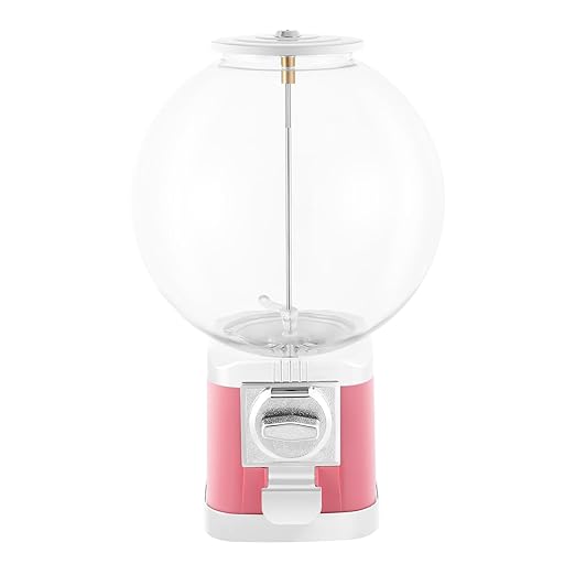 Vending Machine, 1.26 in Ball Bulk Vending Machine Classic Bubble Capsule Toys Dispenser, Commercial Candy Gumball Machine for Game Stores and Retail Stores