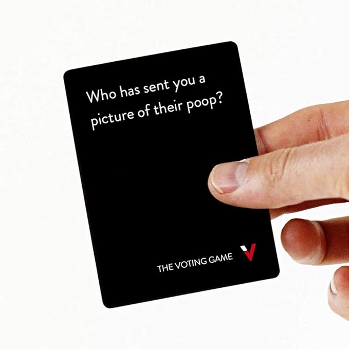 The Voting Game + After Dark Expansion Set - The Hilarious Adult Party Game About Finding Out Who Your Friends are - Perfect for College Students, Fun Parties & Board Games Night with Your Group