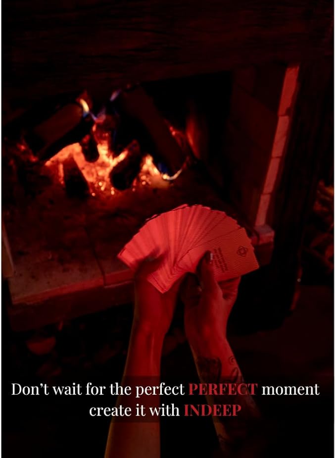 Couples Game - Unique Conversation Cards w/Deeper Challenge Layer - Romantic Couple Games for Date Night, Intimacy & Connection - Couples Gift for Him & Her - Anniversary or Valentine’s Day