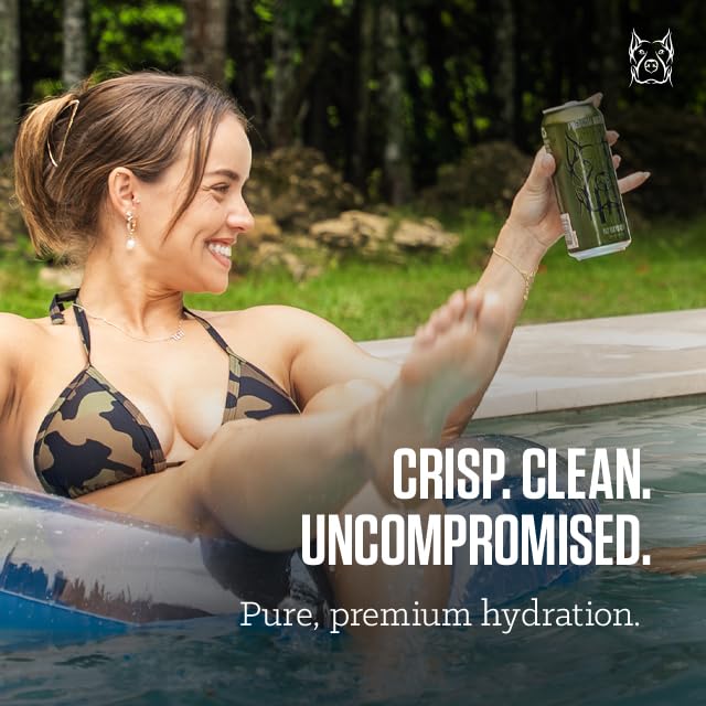 NO DAYS OFF Premium Water+ | Limited FREEDOM Edition (16oz Still (Pack of 12))