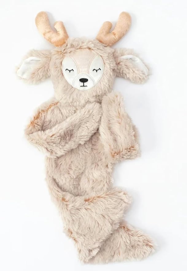 Slumberkins Shine Bright Ibex Snuggler Plush + Affirmation Card - Promotes Positive Self-Esteem, Authenticity & Community - Holiday SEL Toys for Boys and Girls