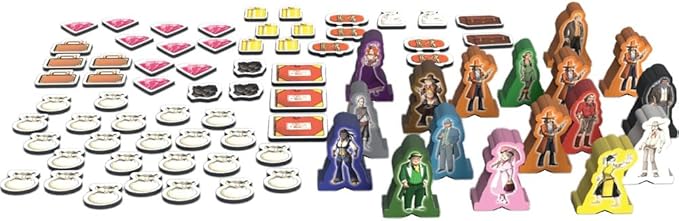 Colt Express: Happy 10th Anniversary Promo Box - Expansion, Upgraded Components, Family Strategy Board Game, Ages 10+, 2-6 Players, 40 Min