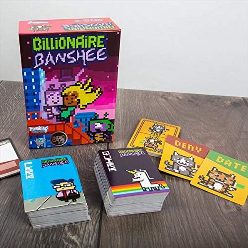 Breaking Games Billionaire Banshee - Fun Party Game for Adults - Perfect Icebreaker for Social Gatherings, Great for Friends & Couples, 2-15 Players