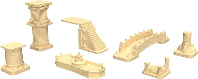 | Babylon | Family Strategy Board Game | 3D Tile Placement | 2 to 4 Players | 60 Minutes | Ages 8+