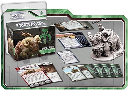 Fantasy Flight Games Star Wars Imperial Assault Board Game Bantha Rider VILLAIN PACK - Epic Sci-Fi Miniatures Strategy Game for Kids and Adults, Ages 14+, 1-5 Players, 1-2 Hour Playtime
