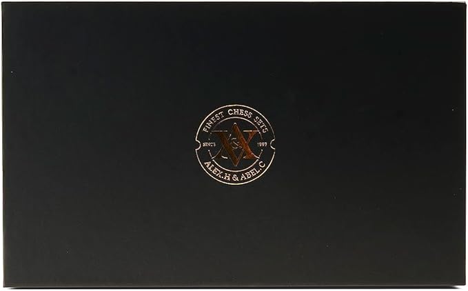 A&A Premium Triple Weighted Staunton Wooden Chess Pieces w/ 2 Extra Queen - King Height 3.75"/9.5cm / 2 Storage Bags