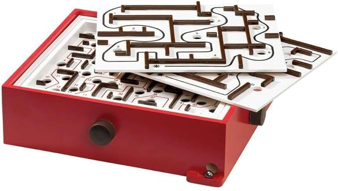 BRIO World 34020 Labyrinth Game + Extra Boards | Skill-Enhancing Puzzle | Engaging Activity for Kids & Teens | Promotes Cognitive Abilities