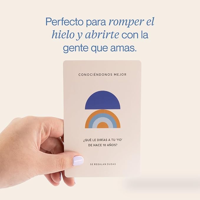 Conociéndonos Mejor | Authentic Conversations Card Deck with Over 60 Questions and Reflections | Strengthen Relationships | Connect with Family and Friends | Personal Growth