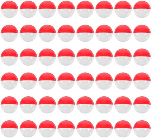 Luxshiny 50Pcs Empty Clear-Colored Round Capsules Toy Gumball Machines Plastic Containers Surprise for Easter Hunt Game Stuffer Party Favor Prize 70mm