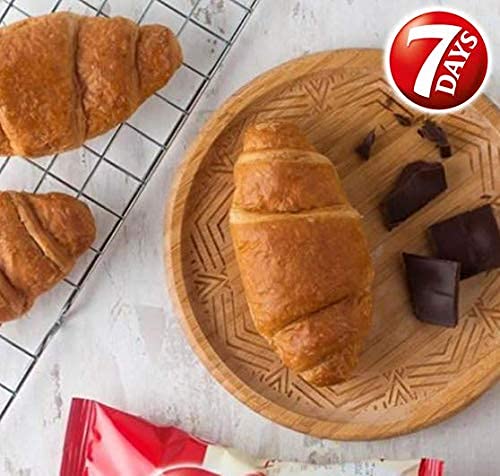 7Days Soft Croissant, Chocolate, Perfect Breakfast Pastry or Snack, Non-GMO 2.65 Ounce (Pack of 24)