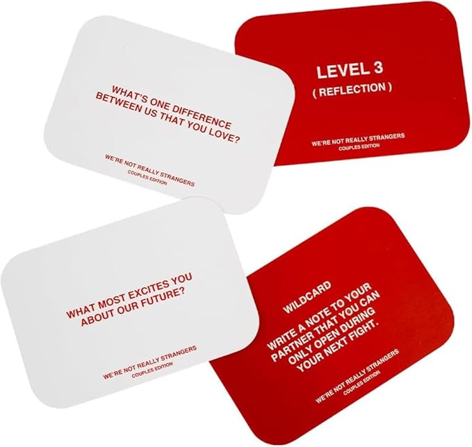 WE'RE NOT REALLY STRANGERS Couples Edition Card Game - 150 Conversation Cards for Couples, Adults, and Teens - 2 Player Bonding Game for Memorable Date Nights, and Game Nights, Ages 15+, 2 Players