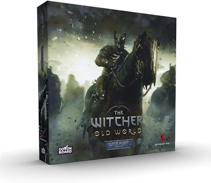 The Witcher Old World Wild Hunt Board Game Expansion - New Cooperative & Solo Mode! Fantasy & Adventure Strategy Game for Adults, Ages 14+, 1-5 Players, 90-150 Min Playtime, Made by Go On Board