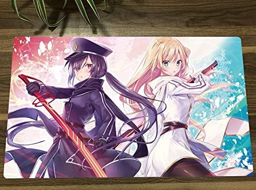 New Board Game Playmat Sky Striker Ace-Raye & Roze TCG CCG Trading Card Game Mat + Free Bag