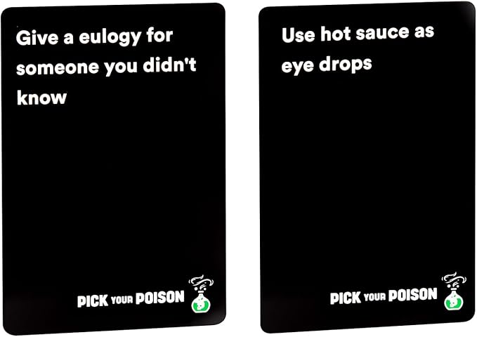 Pick Your Poison After Dark + Expansion Set Party Game - The “What Would You Rather Do?” Adult Card Game for College Students, Fun Parties & Board Games Night with Your Friends