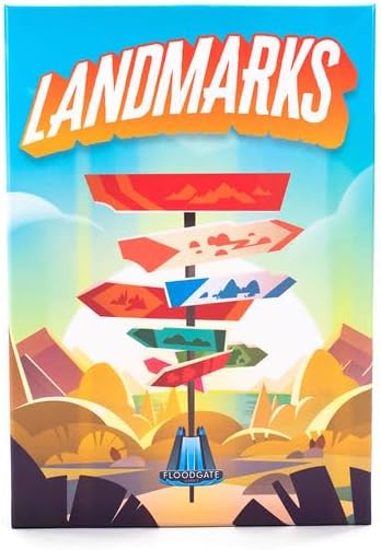Landmarks | Cooperative Board Game for Adults and Kids | Fun Game for Family Game Night | Word Association Party Game | Ages 10 and up | 2-10 Players | Average Playtime 20 Minutes