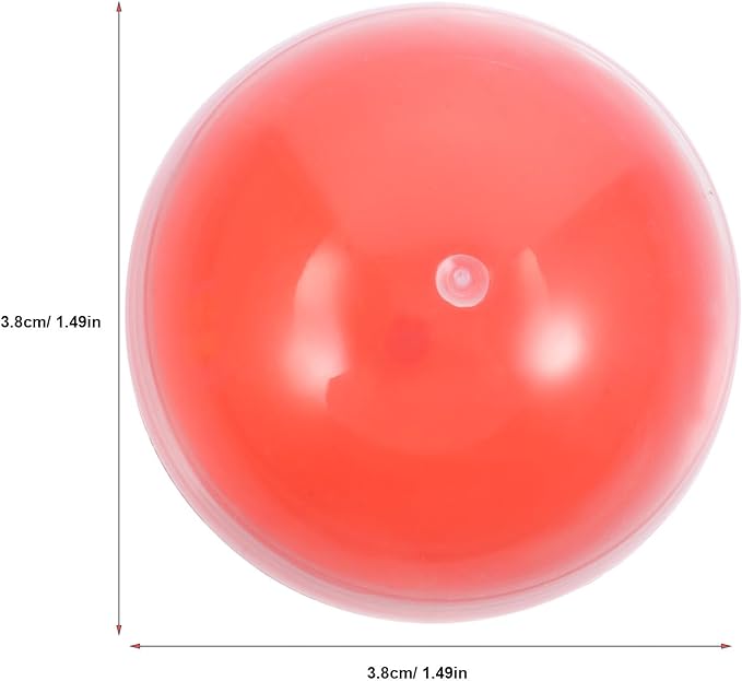 50PCS Gumball Vending Machine Capsules Egg Shell Easter Candy Storage Box 1.5 Inch Empty Vending Machine Capsules Fillable Prize Balls Capsules