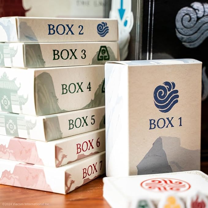 Avatar: The Last Airbender: Aang's Destiny, Cooperative Deck Building Strategy Board Game, Play as Aang, Katara, Appa & More, Fun for Family Game Night, Ages 10+, 2-4 Players, 60 Minutes