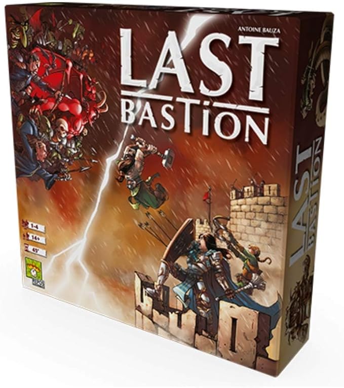 Last Bastion Board Game - Epic Cooperative Defense Game, Combat the Baleful Queen's Hordes! Strategy Game for Kids & Adults, Ages 14+, 1-4 Players, 45 Minute Playtime, Made by Repos Production
