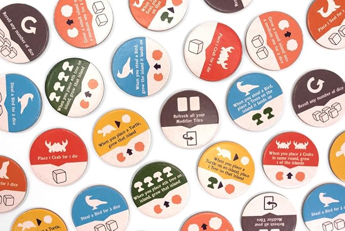 Emerge Board Game - Explore New Islands and Research Ecosystems, Dice Rolling Strategy Game, Family Game for Kids and Adults, Ages 14+, 2-4 Players, 75 Minute Playtime, Made by Pandasaurus Games