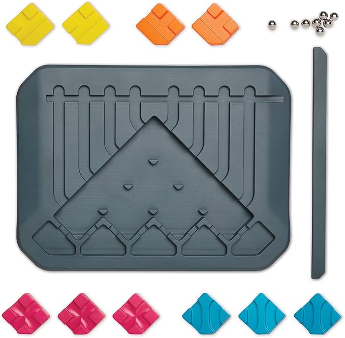 MindWare Marble Circuit Puzzle, Logic Game with 64 Challenges, Brainteaser Game for Ages 8 & Older