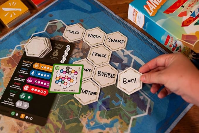 Landmarks | Cooperative Board Game for Adults and Kids | Fun Game for Family Game Night | Word Association Party Game | Ages 10 and up | 2-10 Players | Average Playtime 20 Minutes