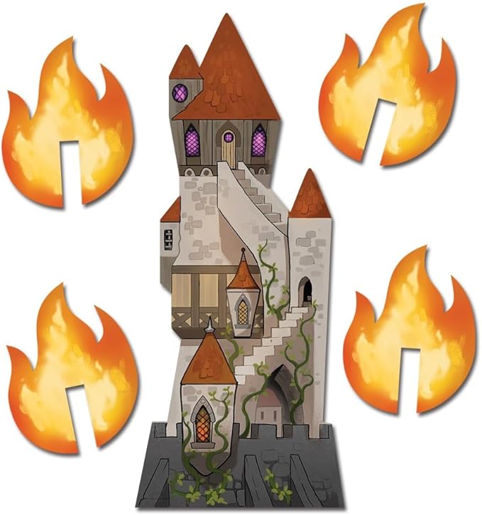 The Wizard’s Tower ⎸Castle Panic Expansion ⎸Board Game for Adults and Family ⎸Cooperative Board Game ⎸Ages 8+ ⎸for 1 to 6 Players