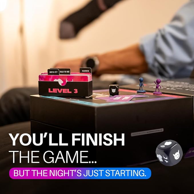 Why Don't We - Why Not? Fun and Romantic Board Game for Couples - 170 Cards with Conversations Dares and More for 2 Players