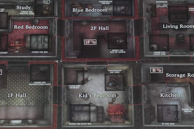 Hako Onna | Japanese Horror Hide-And-Seek Board Game By Go Ejin | WizKids