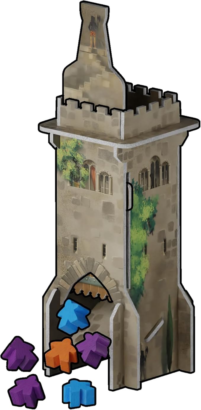 El Grande Board Game - Engage in Medieval Intrigue in 15th Century Spain! Area Control Strategy Game for Kids & Adults, Ages 12+, 2-5 Players, 90 Min Playtime, Made by Hans im Glück