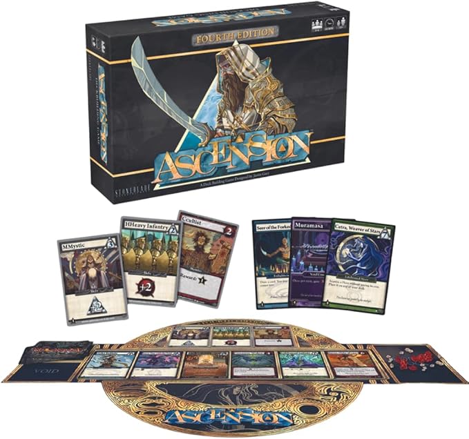 Stone Blade Entertainment Ascension Board Game 4th Edition - Strategy Deck Building Game for 1-4 Players Ages 13+