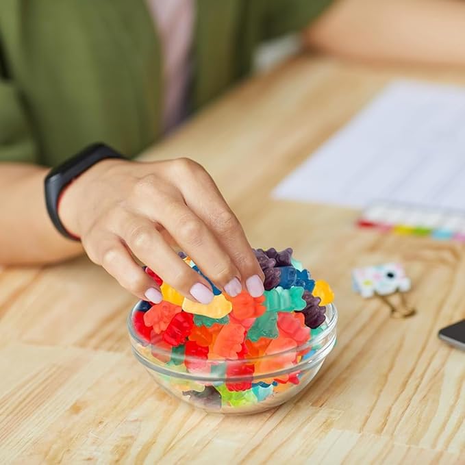 Halal Gummy Bears 5lb Bag - Multi-color Gummy Bears Bulk Candy - Stuffed with Sweet Gummies Candy - Tasty Candy Gummies & Candy Gift for All Occasions