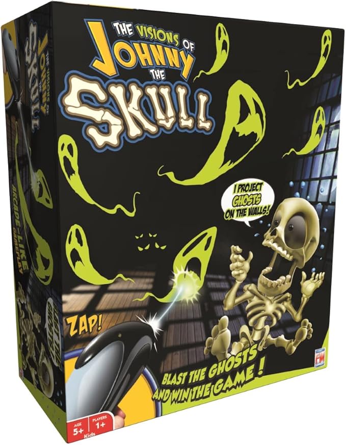 Fotorama Johnny The Skull, Blast The Ghosts for Fun and Adventure, for Kids and Family Indoor Game Play