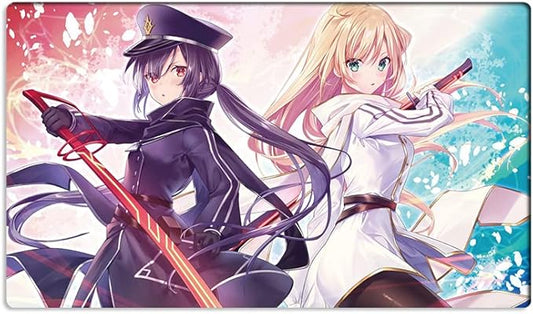 New Board Game Playmat Sky Striker Ace-Raye & Roze TCG CCG Trading Card Game Mat + Free Bag