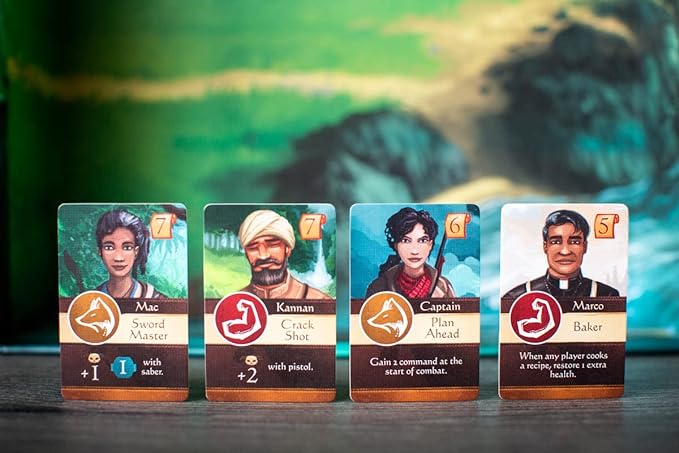 Sleeping Gods by Red Raven Games – Explore The Wandering Sea, Cooperative Fantasy Campaign Board Game, for 1-4 Players, Ages 13+